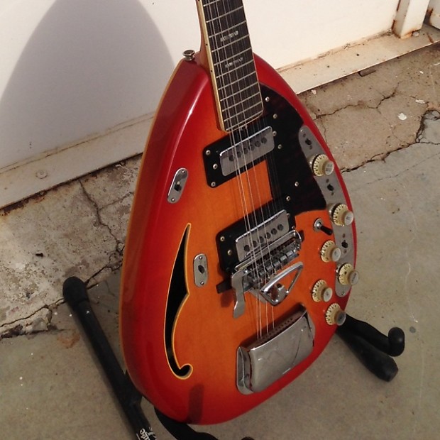 Vox  12-string  1960s Cherry sunburst image 1