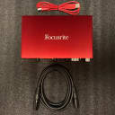 Focusrite Scarlett 2i4 2nd Gen USB Audio Interface  + XLR Cable