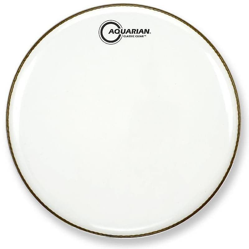Aquarian CCSN13-U 13" Classic Clear Snare Side Drum Head image 1