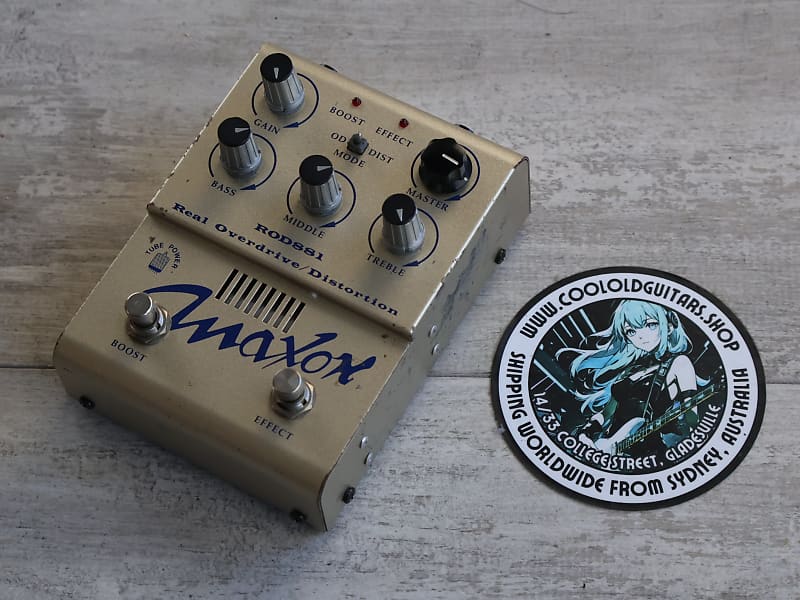 Maxon ROD-881 Real Tube Overdrive | Reverb
