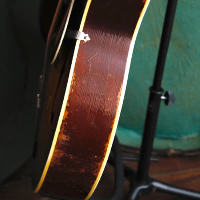 Maton 1950s Supreme F240 Sunburst Archtop Acoustic Guitar Pre-Owned image 11
