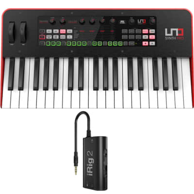 IK Multimedia UNO Synth Pro 37-Key Analog Synthesizer | Reverb