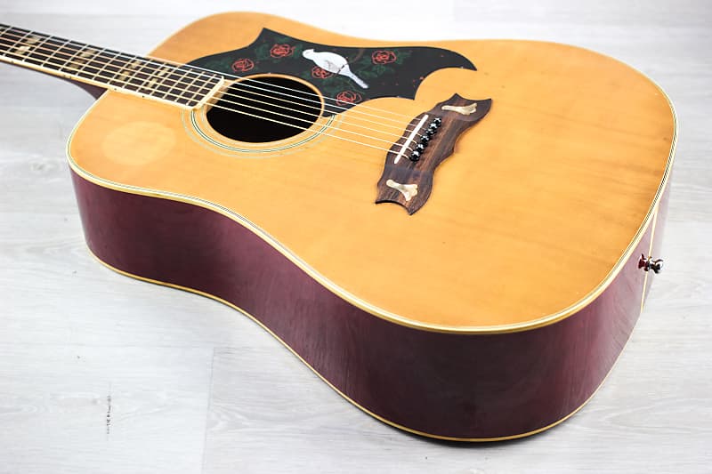 Japan Vintage Aria WD-30 Gibson Dove replica 1974 Cherry