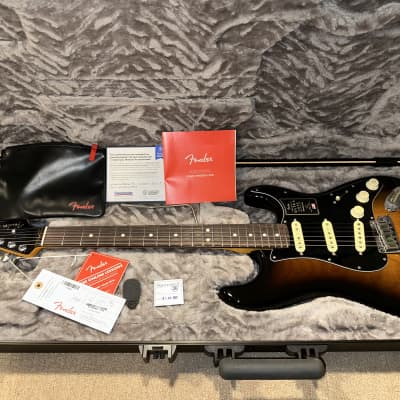 Fender American Ultra Luxe Stratocaster - 2-color Sunburst with Rosewood Fingerboard for sale