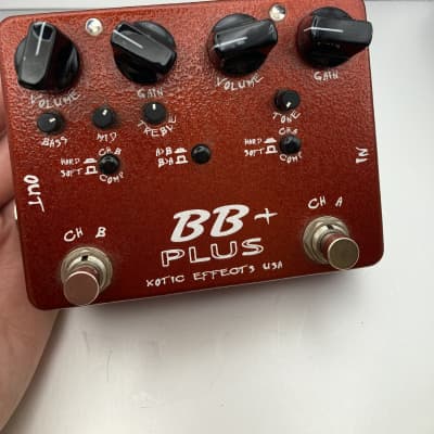 Reverb.com listing, price, conditions, and images for xotic-effects-bb-plus-preamp-and-boost