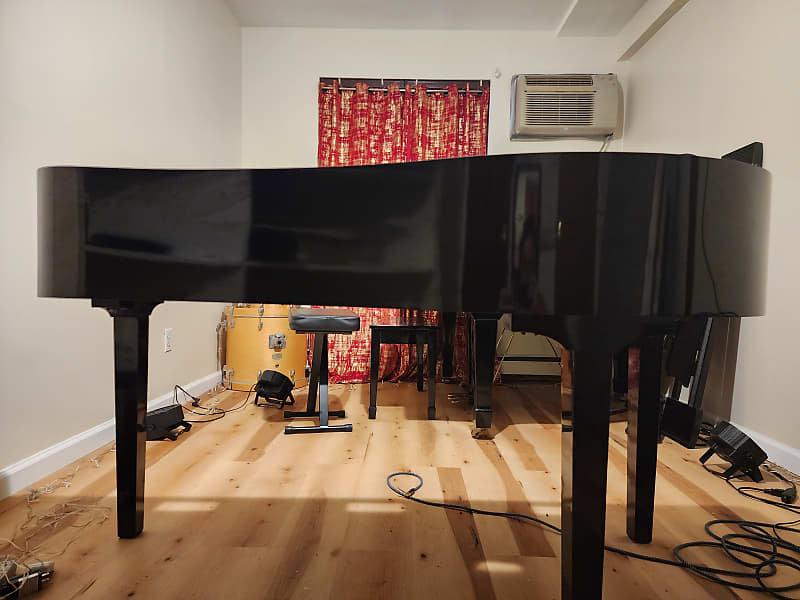 Keyhole Piano Shell 30 inch KeyWee Black Glossy and 30 inch Reverb