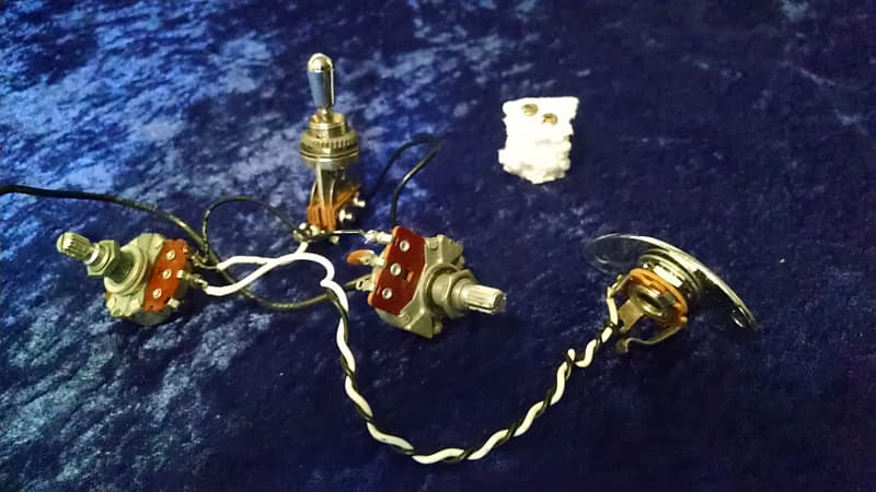 1996 Jackson Dinky D-3 Wiring Harness Chrome | Reverb