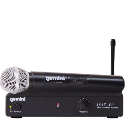 UHF-01M: Wireless Microphone System - F1 517.6 image 1