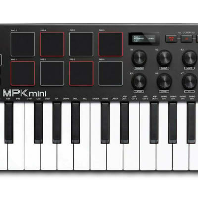 Akai MPK MINI 3 USB Mini Keyboard With 25 Mini Keys & Software MPK Mini MKIII