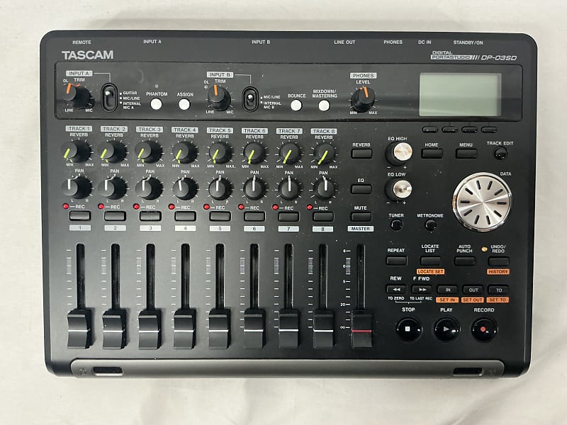 DJ機材 TASCAM DIGITAL PORTASTUDIO DP-03SD TASCAM DP-03sd 8-Track Digital Portastudio : Amazon.ca