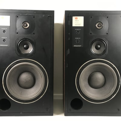 Vintage JBL L50 3-way Loudspeakers Matched Pair imagen 1