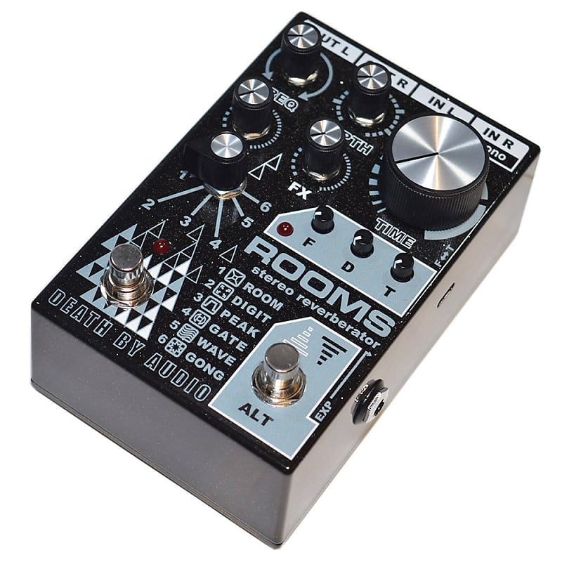 Death By Audio Rooms Stereo Reverberator | Reverb