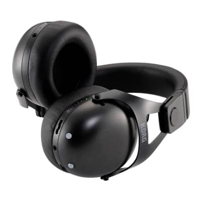 Korg NC-Q1 Smart Noise-Canceling DJ Headphones (Black) image 2