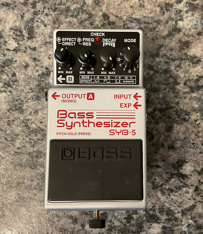 Boss SYB-5 Bass Synthesizer 2004 - Present - Silver | Reverb