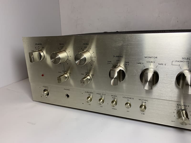 品)ONKYO A-907X(S) Silver Integrated Stereo Amplifier-