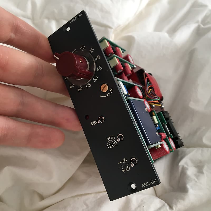 AML ez1073pre Mic Preamp 500 Series Neve 1073 | Reverb