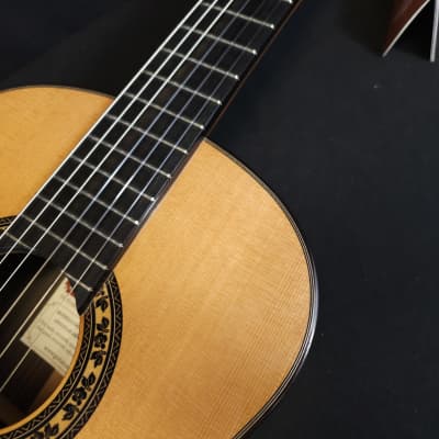 Jose Ramirez Estudio 3 Cedar All Solid Nylon String Classical Guitar w/ Logo'd Hard Case image 9