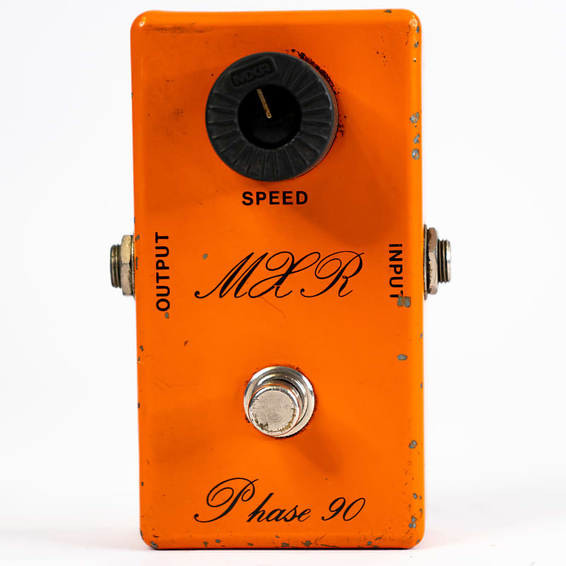 1974 *First Year* MXR Script Logo Phase 90 Guitar Effect | Reverb