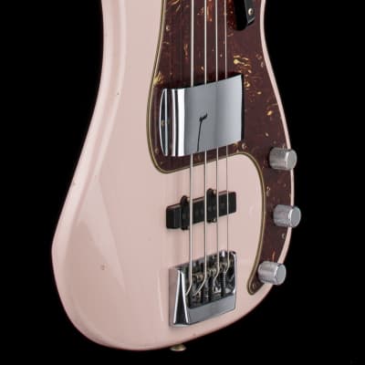 Fender Custom Shop Limited Edition P Bass Special Journeyman Relic - Shell Pink #65906 image 6