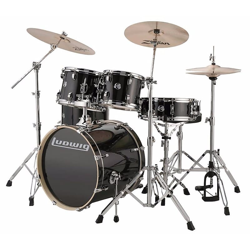 Ludwig Element Evolution 8x10 / 9x12 / 14x14 / 16x20 / 5x14" Shell Pack image 2