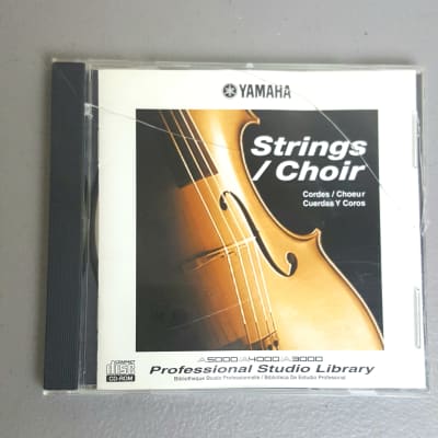 Yamaha A5000/A4000/A3000 Sampler CD Rom - PSLCD-104 - Strings / Choir