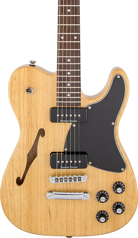 Fender Jim Adkins Signature Telecaster Thinline Electric Guitar, Natural image 1