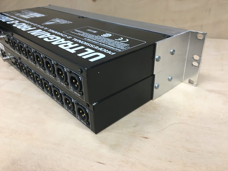 2 x Behringer ADA8000 microphone preamp & AD/DA convertors