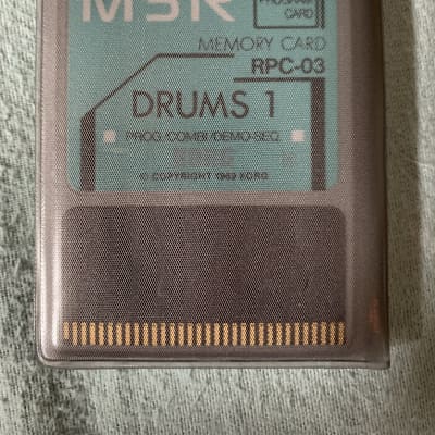 Korg M1 and M3R cards MSC-03 and RPC-03 image 2