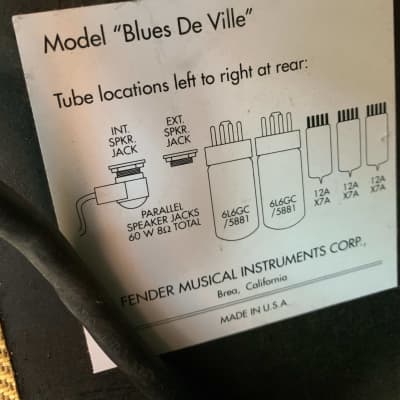 Fender Blues Deville 4x10 image 7