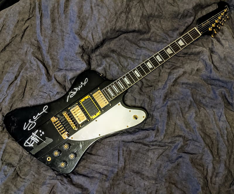 1988 Samick Firebird サミックファイヤーバード 日本のギター 1988 Samick Firebird Samic Moltres Bird Japanese Guitar | eBay