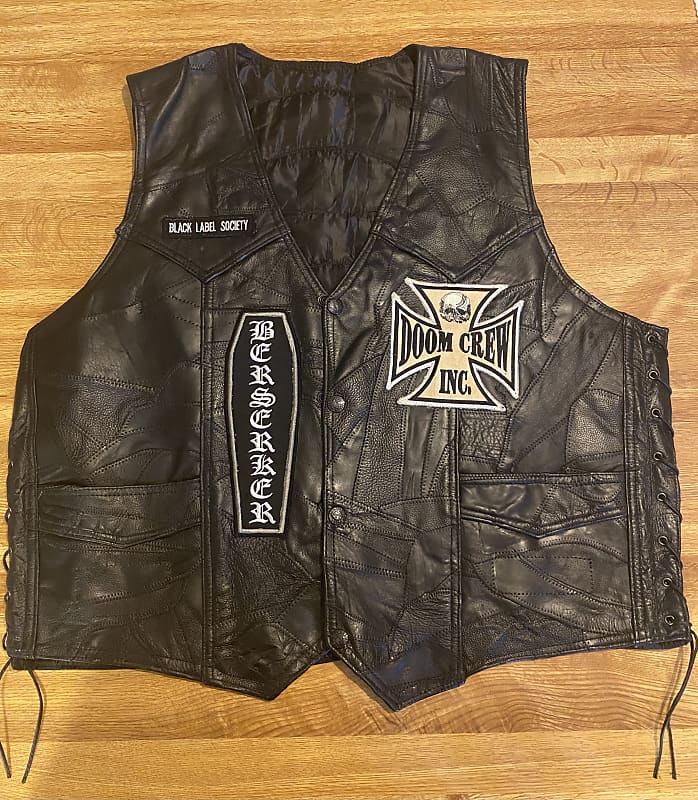 Black label society vest online