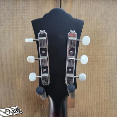 Guild USA D-20 Dreadnought Acoustic Guitar Vintage Sunburst w/ HSC Used image 9