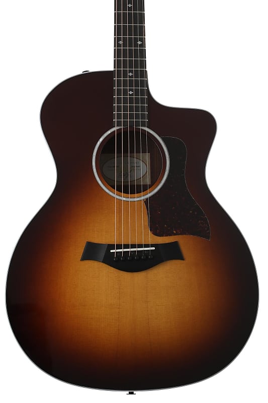 Taylor 214ce-SB DLX Acoustic-Electric Guitar - Tobacco Sunburst image 1
