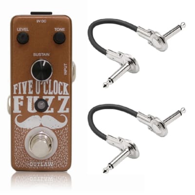 New Outlaw Effects Five O'Clock Fuzz Guitar Effects Pedal image 1