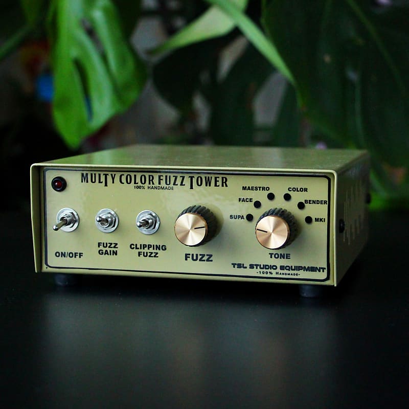 限界値下　Multy Color fuzz tower Boutique Multy Color fuzz tower based on colorsound fuzz