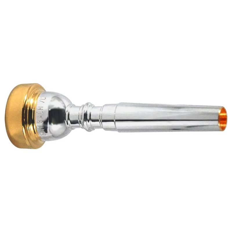 Bach 3513CGR Gold Rim Trumpet Mouthpiece, 3C Reverb