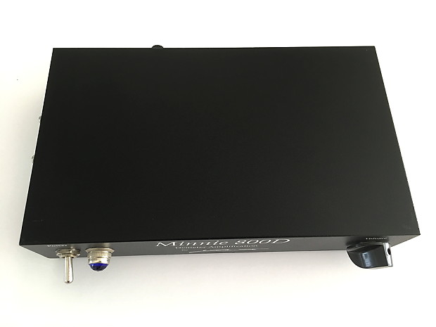 Demeter Minnie 800D パワーアンプ Demeter Minnie 800-D Bass Amp and RARE Minnie Tube Preamp