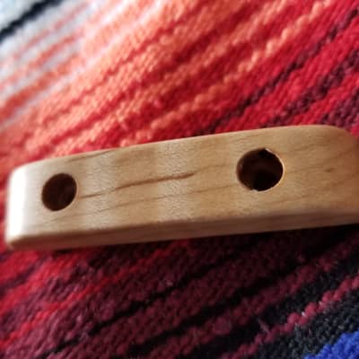 Handmade Wood Thumb Rest [Figured Maple] image 3