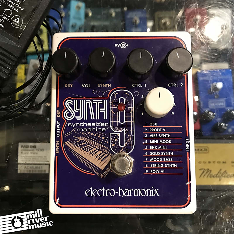 Electro-Harmonix Synth 9 Synthesizer Machine Used | Reverb