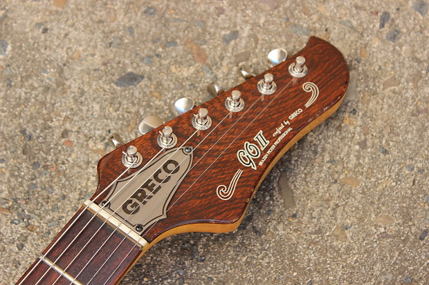 1979 Greco Japan GO II-700 Mahogany Electric Guitar (Natural