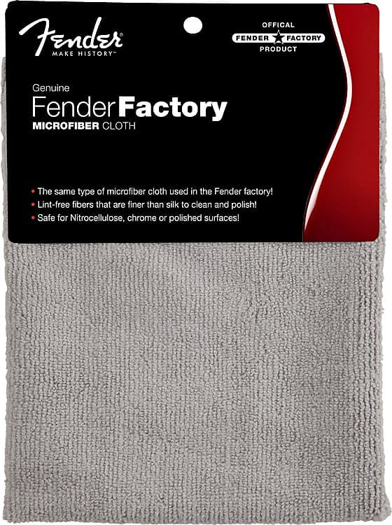 Fender Factory Microfiber Polish Cloth image 1