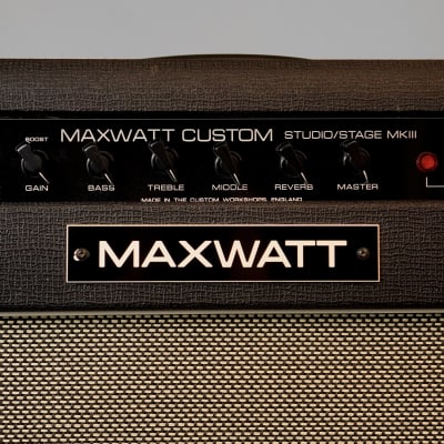2017 Maxwatt by Hiwatt Custom Studio Stage Mark III S.S. 112 50W 1x12 Combo Amp image 5