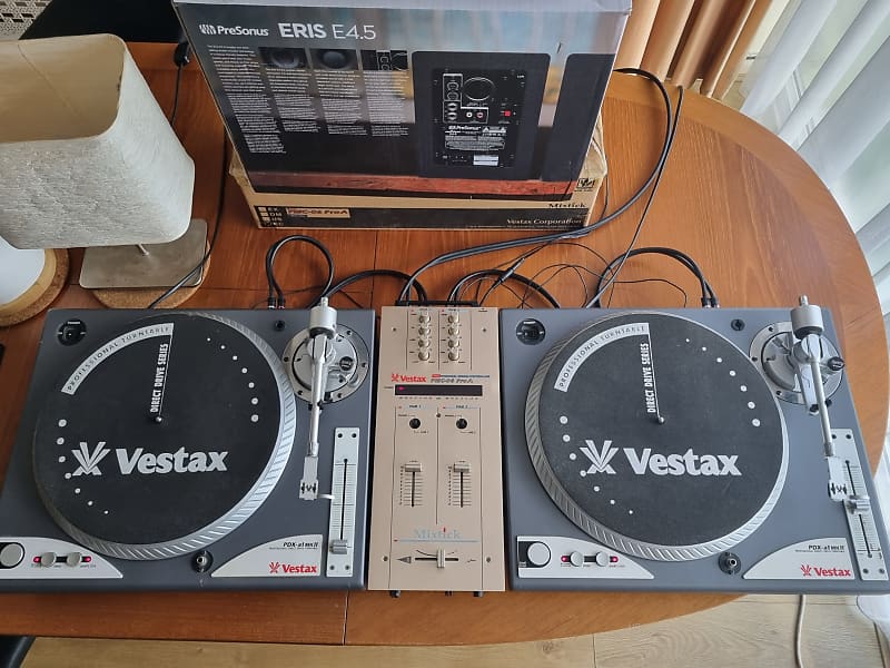 Vestax PDX-a1 MK II (pair) + PMC-06 Pro A Mixstick