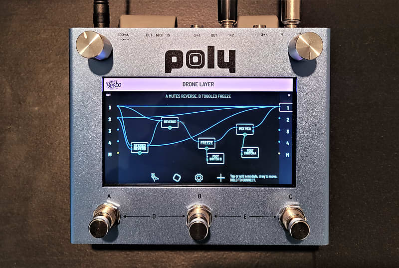 Poly Effects Beebo 2022 Blue - Open Box New | Reverb