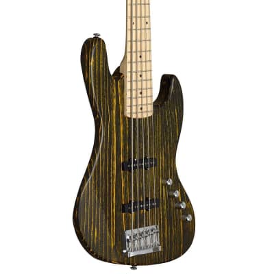 Michael Kelly Element 5OP 5-String Bass Guitar (Trans Yellow) (LDWS) for sale