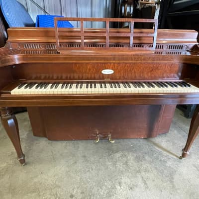 Upright piano Steinway console type image 4