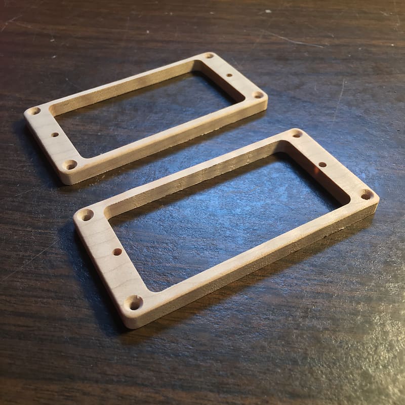 Guilford Indian Rosewood Jazz Bass Pickup Covers Fits Reverb