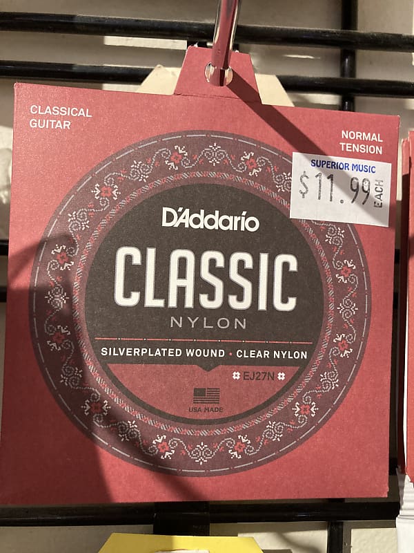 D'Addario Classical nylon guitar strings  2023 Normal tension image 1