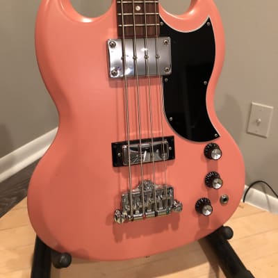 Gibson SG Standard Bass, 2006, Coral Pink image 2