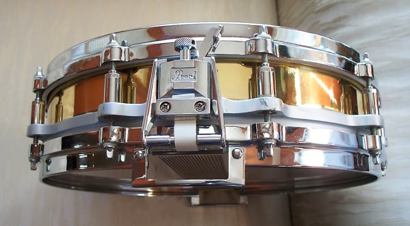 Pearl 14x5 Brass Free Floating Snare Drum - FTBR-1450 — Drums on SALE